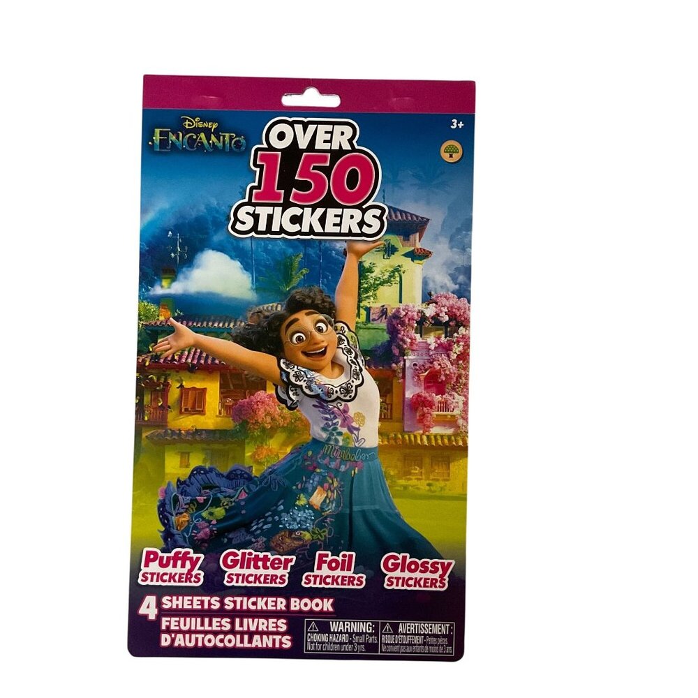 Disney Encanto Activity Set With Jumbo Coloring Book Stickers & 24 Crayons - Picture 4 of 7